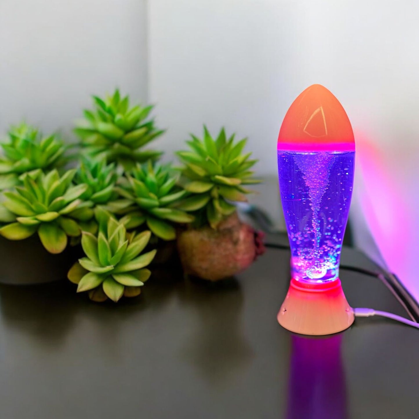 Tornado colour changing lamp