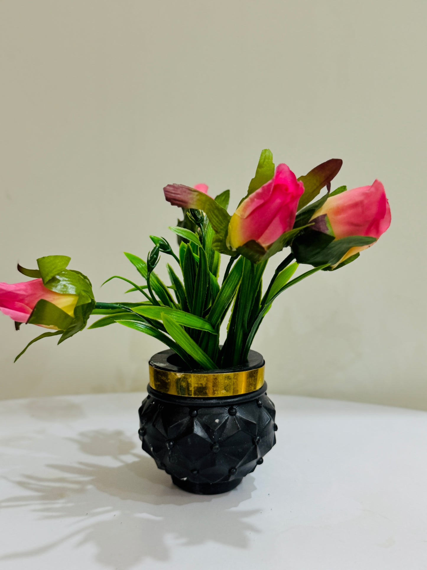 Mini Artificial Plant in Decorative Pot PD-251