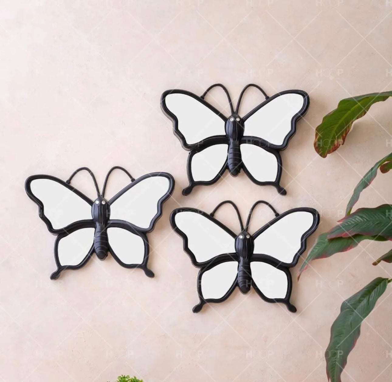 Butterfly Mirrors Set MA-103
