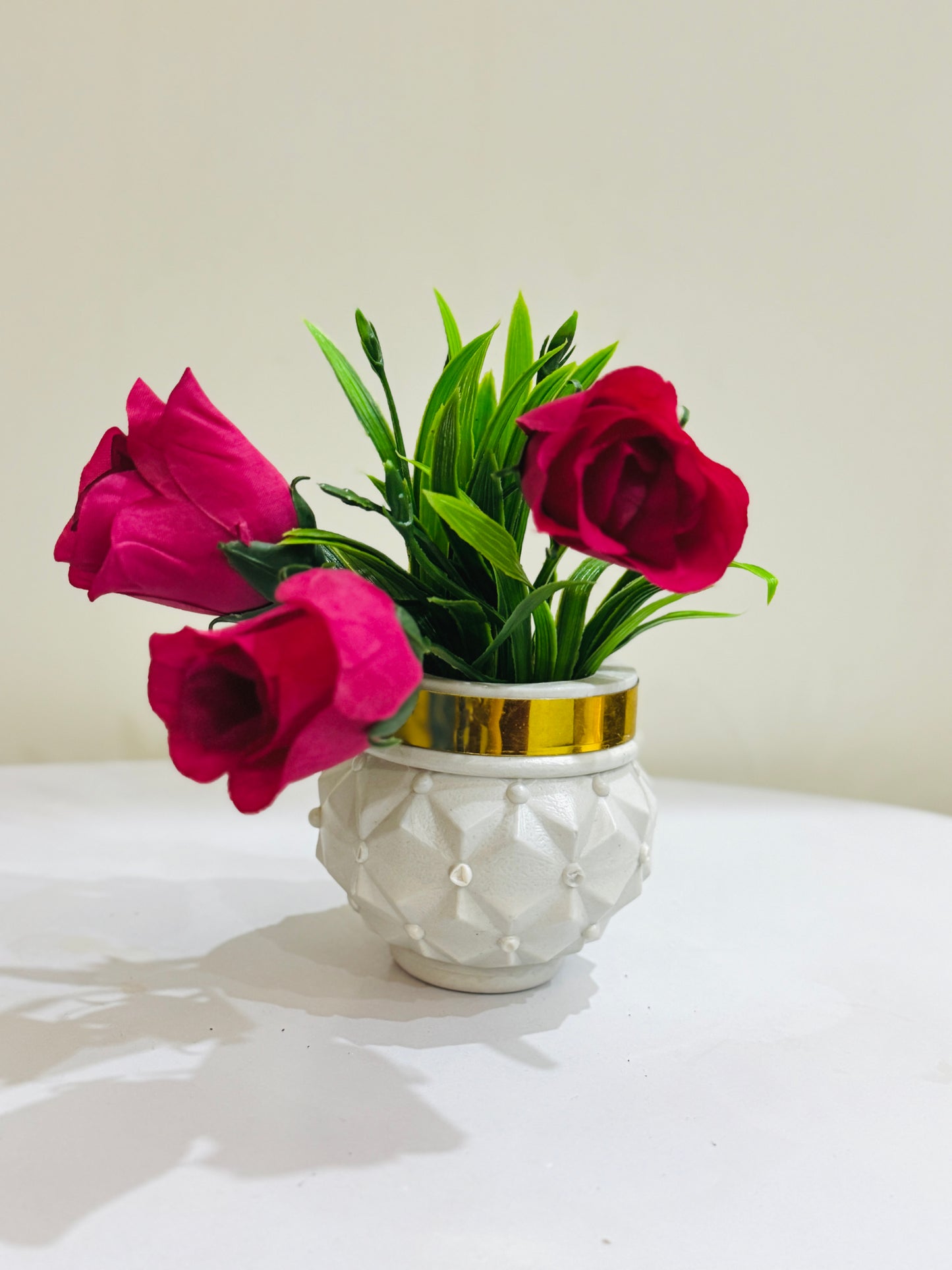Mini Artificial Plant in Decorative Pot PD-249