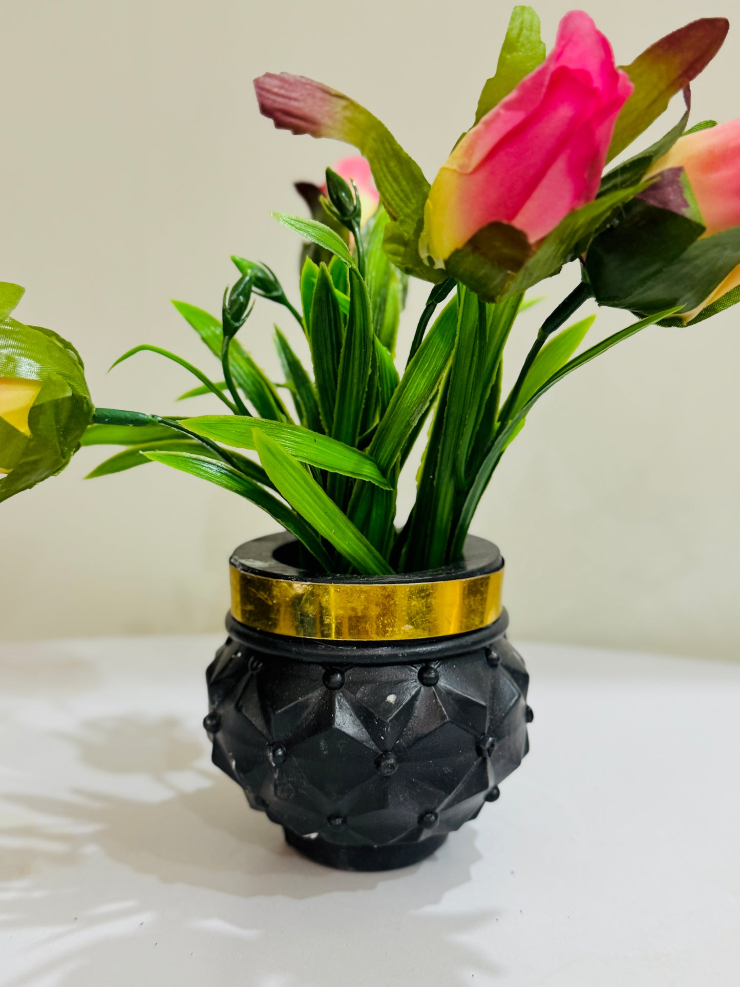 Mini Artificial Plant in Decorative Pot PD-251