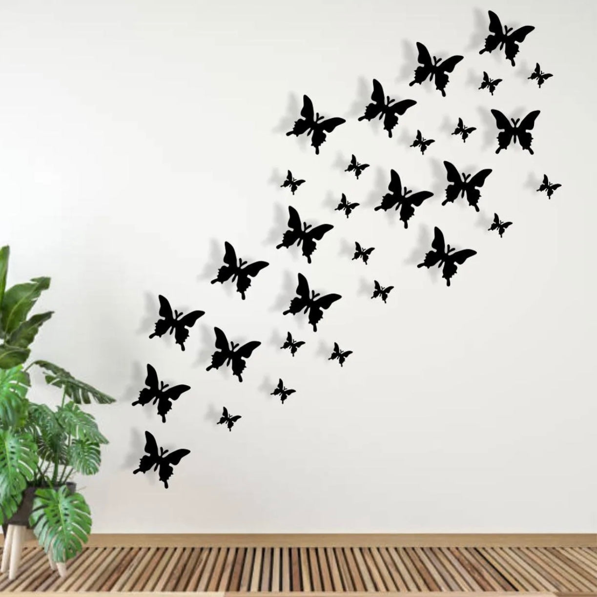 3D Wooden Butterflies