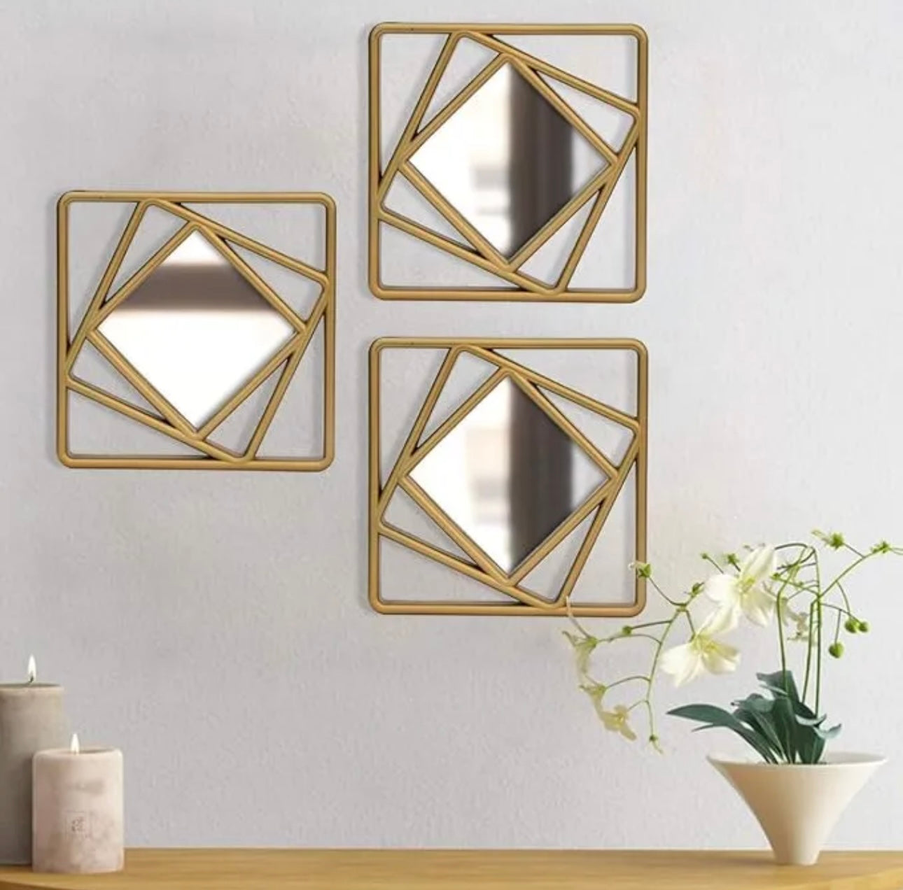 Square Mirror Set MA-107