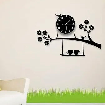 3D Tree Wall Clock