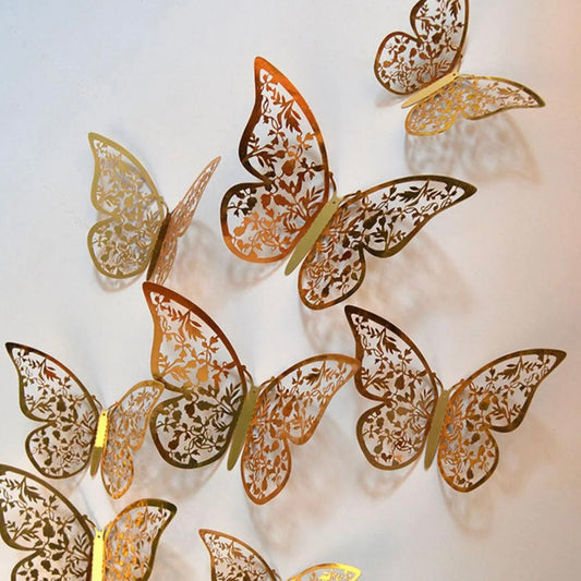 3D Acrylic Butterflies Set