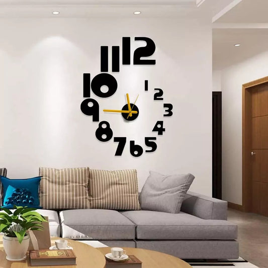 3D Acrylic Wall Clock