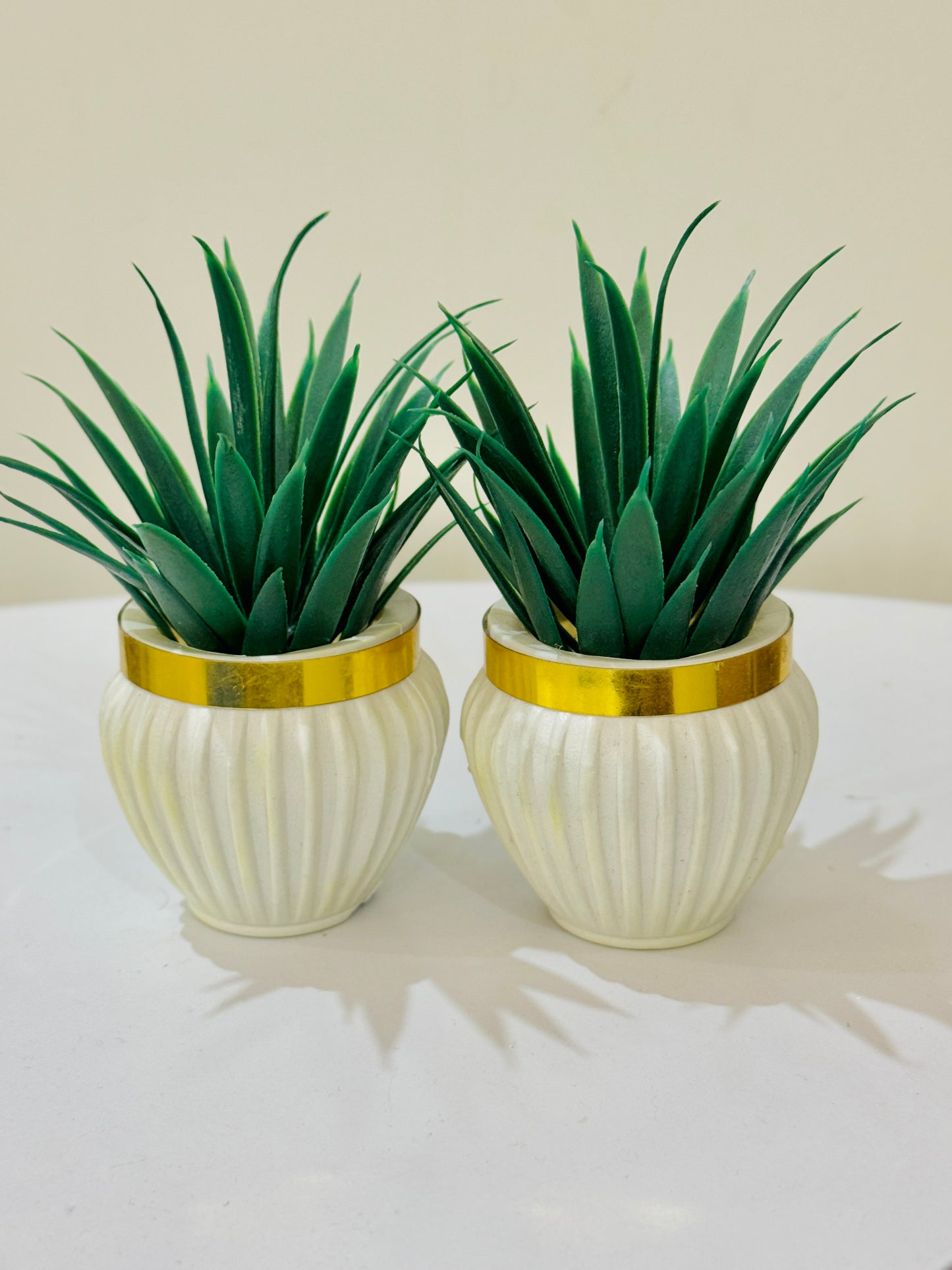 Mini Artificial Plant Pair in Decorative Pots PD-207