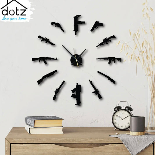 3D Gamer Wall Clock