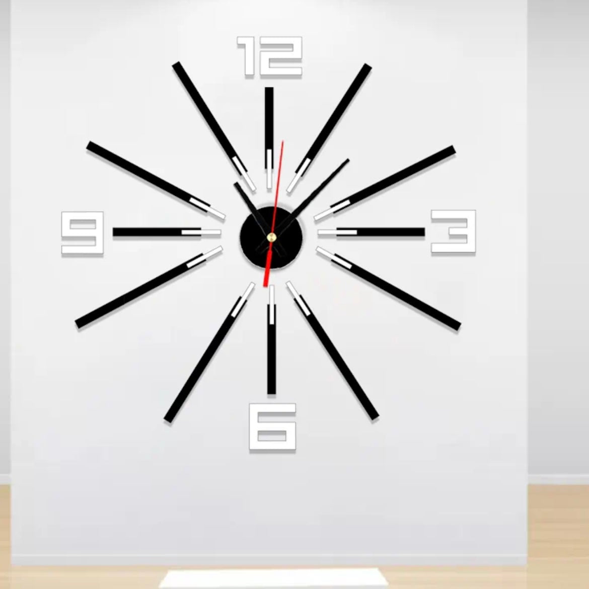 3D European Design Wall Clock